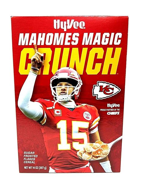 Mahomes Crunch Cereal: The Breakfast Choice for Chiefs Kingdom